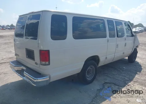 2002 Ford E-350 Super Duty Xl/Xlt z USA, uszkodzony, nr VIN 1FBSS31L12HB05684